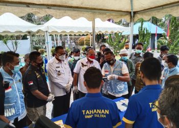 BNNP Sultra Musnahkan Barang Bukti 1,6 Kg Sabu