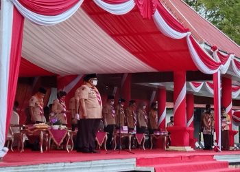 Gubernur Ali Mazi Terima Lencana Melati dari Kwarda Sultra