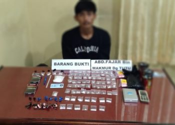 Jadi Kurir Sabu, Seorang Pria di Kendari Diamankan Polisi