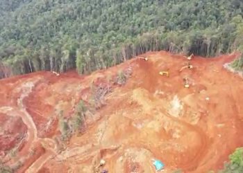 Aktivitas Penambangan di Lahan Koridor Desa Marombo Konut Diadukan di Polda Sultra
