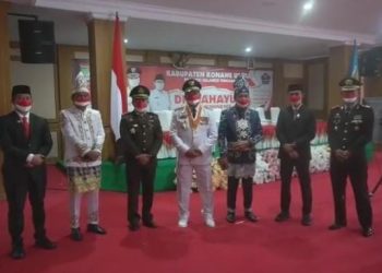 Bupati Konut Minta Maaf Soal Insiden Bendera Merah Putih Jatuh