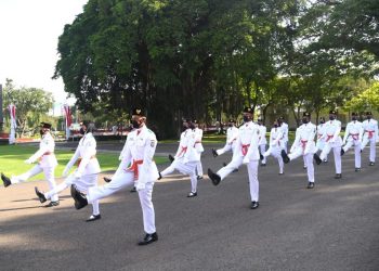 Dua Pelajar Asal Sultra Jadi Paskibraka di Istana Negara
