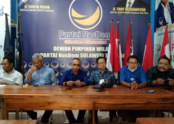 Ali Mazi Kembali Nahkodai Partai Nasdem Sultra Gantikan Tony Herbiansyah