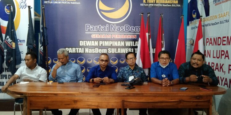 Ali Mazi Kembali Nahkodai Partai Nasdem Sultra Gantikan Tony Herbiansyah