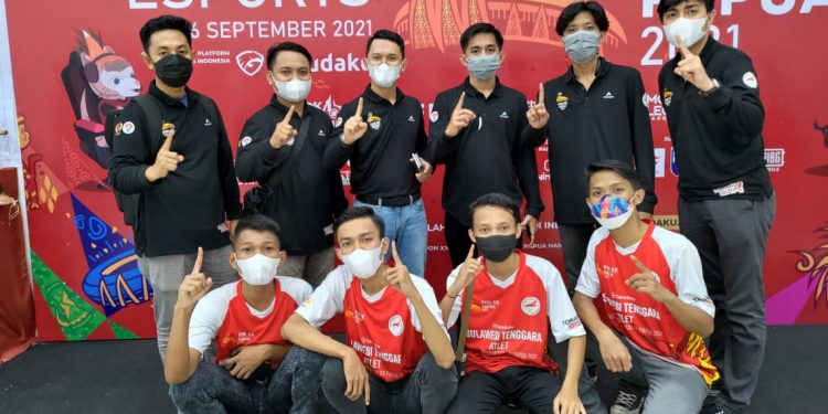 Sultra Raih Emas di Nomor eSport Free Fire PON Papua