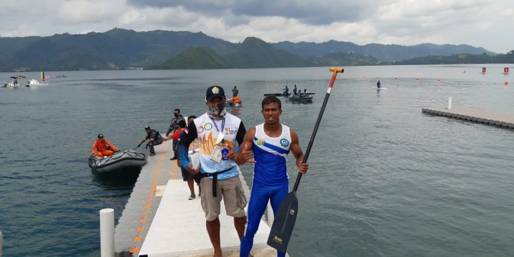 Cabor Dayung Sumbang Emas Pertama untuk Sultra di PON XX Papua