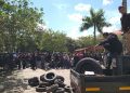 Peringati Tragedi Sedarah, Polda Sultra Didemo Mahasiswa