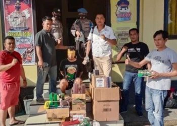 Maling Rokok di Bombana Ditangkap Saat Kabur di Kendari