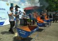 Rugikan Negara Miliaran Rupiah, KPPBC Kendari Musnahkan Tembakau dan MMEA Ilegal