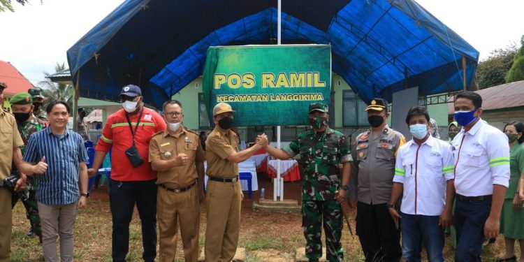 Danrem 143/Haluoleo Resmikan Dua Koramil di Butur dan Satu Pos Ramil di Konut