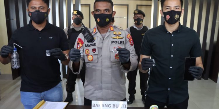 Polisi Bekuk Pengedar Sabu di Kendari