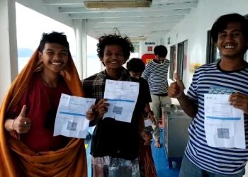 Syarat Naik Kapal Diperketat, Penumpang Ferry Kolaka-Bajoe Wajib Memiliki Sertifikat Vaksin