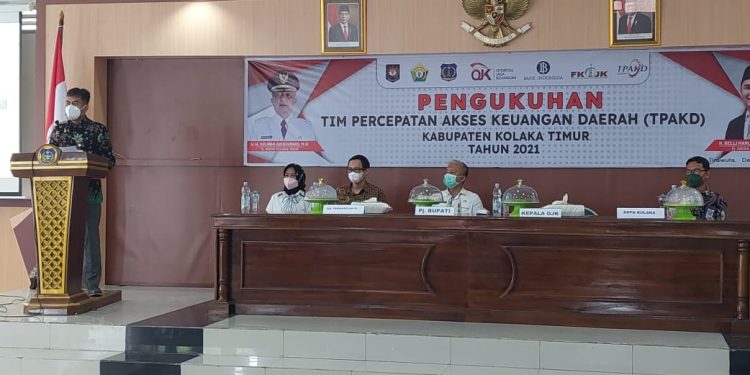 Puluhan Anggota TPAKD Koltim Dilantik