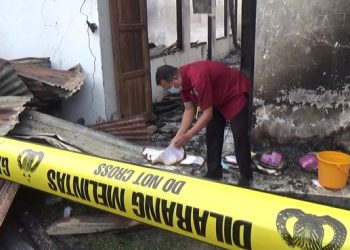 Pasca Kebakaran, Pelayanan Dinsos Kendari Dilakukan di Tenda Darurat
