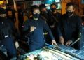 Polsek Wolio Amankan Belasan Sajam Saat Patroli Malam