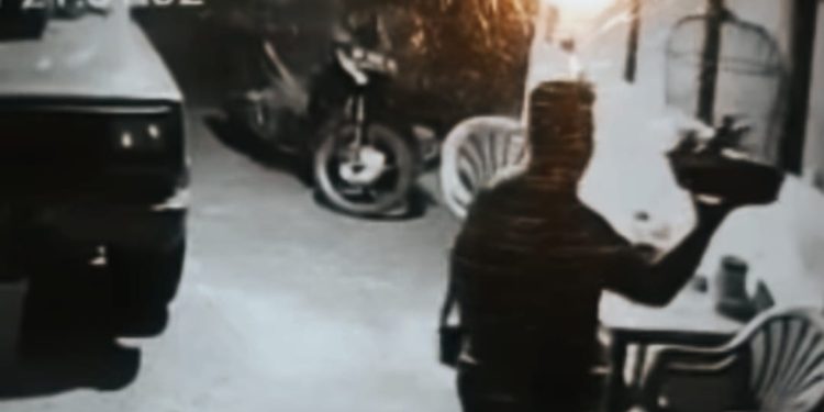 Pencuri di Konawe Terekam CCTV Saat Beraksi