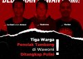 Tiga Warga Penolak Tambang di Wawonii Ditangkap Polisi