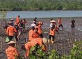 Cegah Abrasi dan Lindungi Kelestarian Alam, Basarnas Kendari Tanam 1.000 Bibit Mangrove