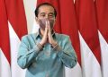 Hadiri HPN Secara Virtual, Presiden Jokowi Gunakan Tenun Masalili
