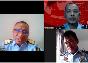 Kakanwil Kemenkumham Sultra Marahi Dua Anak Buahnya yang Bandel saat Rapat