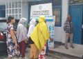 Dana PKH Terpotong, Emak-emak Ngamuk di Kantor Dinsos Kota Kendari