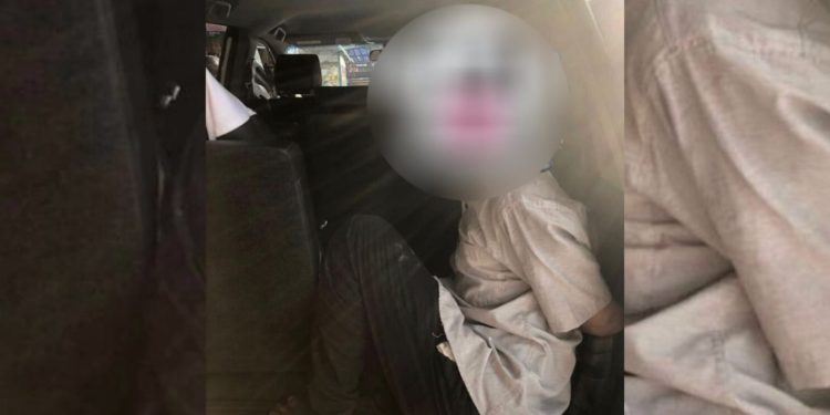 Ketgam: Seorang remaja inisial S (16) saat diamankan Tim Buser Polsek Mandonga, lantaran kerap membobol kios milik warga di Kecamatan Mandonga, Kota Kendari, Sulawesi Tenggara (Sultra).
