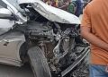 2 Unit Truk dan 1 Minibus Terlibat Kecelakaan Beruntun di Kendari