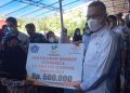 Wali Kota Kendari Salurkan Bansos ke 15.909 KPM