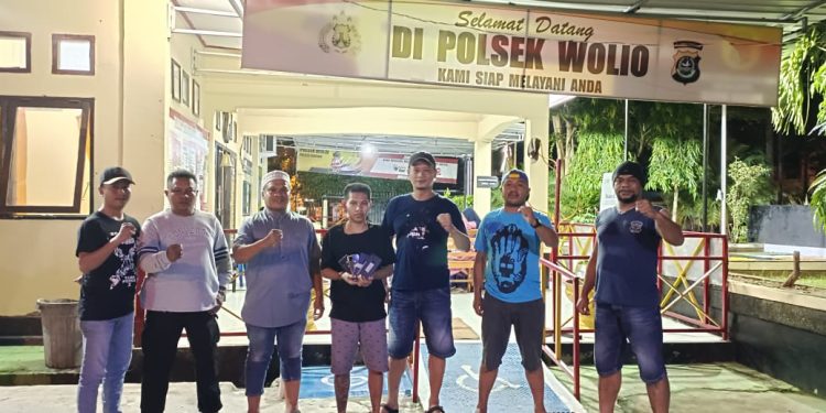 Ketgam: Pelaku pencurian HP di Baubau. Foto: Istimewa