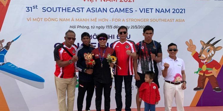 Satu Atlet Dayung Putri Asal Sultra Kembali Raih Medali di SEA Games Vietnam
