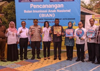 Penuhi Cakupan Imunisasi Anak, Pemprov Sultra Canangkan BIAN