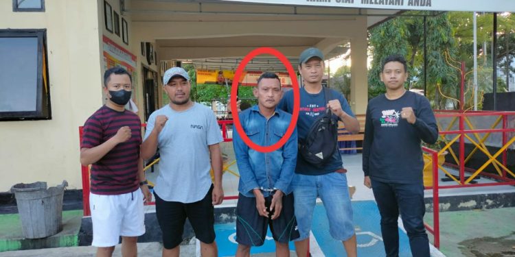 Ketgam : Pelaku yang diamankan polisi, Foto : Istimewa