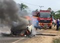 Polisi Ungkap Kronologi Mobil Terbakar di Konawe