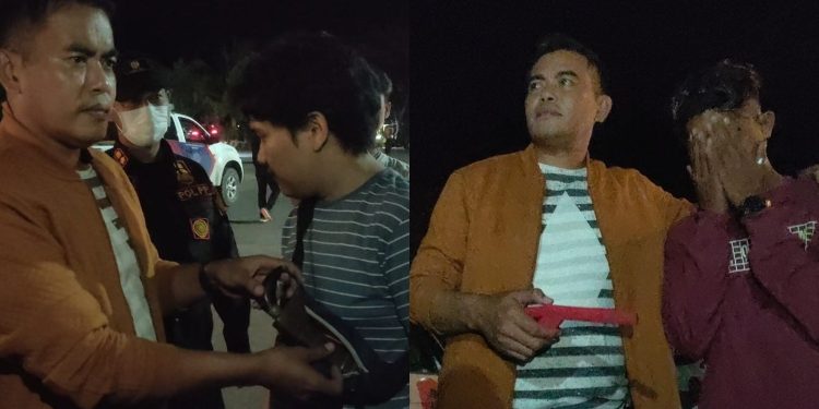 Ketgam: Dua BB badik diamankan polisi. Foto: Herlis