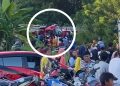 Mobil Damkar Kendari Terperosok di Parit saat Menuju Lokasi Kebakaran
