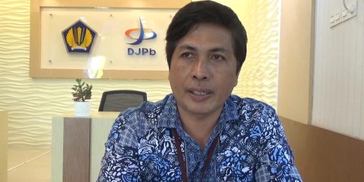 Ketgam : Kepala bidang PPA II Kanwil DJPb Sulawesi Tenggara, Eko wahyu Budi Utomo.