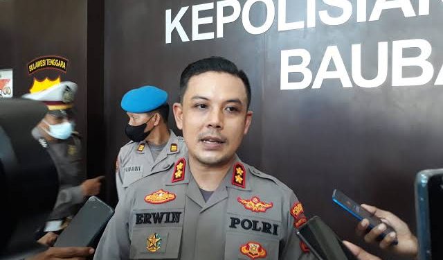 Kapolres Baubau AKBP Erwin Pratomo