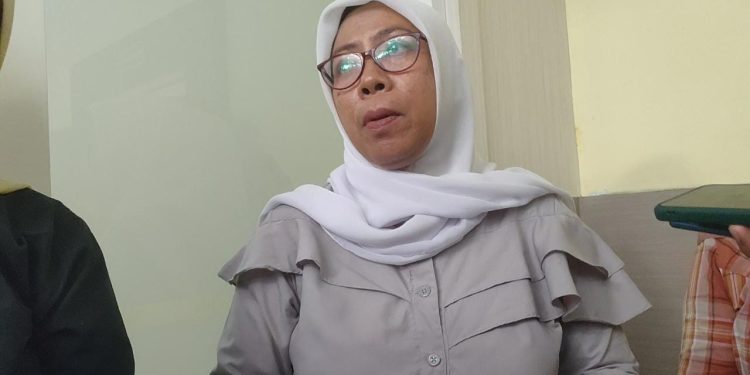 Ketgam : Juru Bicara Pendamping Mahasiswi Korban Pelecehan Seksual, Sarifain. Foto: Herlis
