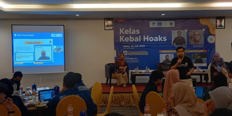 Ketgam : Kelas Kebal Hoaks yang di Gelar MAFINDO
Foto : istimewa