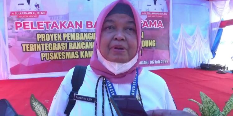 Ketgam : Kepala Dinkes Kota Kendari drg Rahminingrum P.
Foto : istimewa