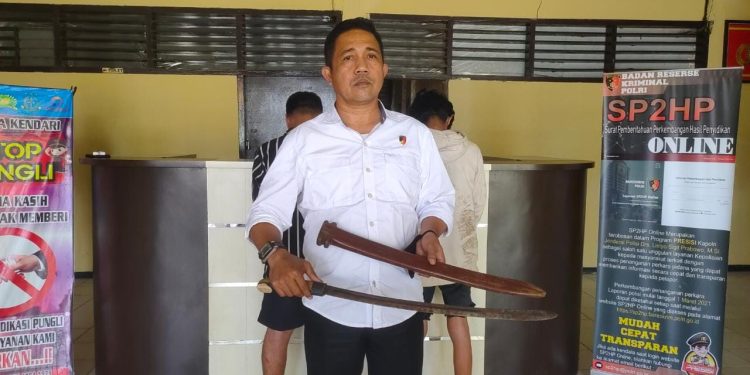 Ketgam : Kasat Reskrim Polresta Kendari, AKP Fitrayadi. Foto: Herlis