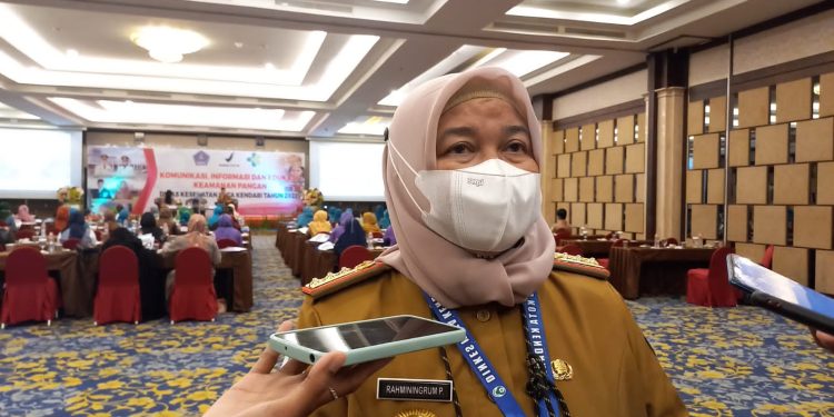 Ketgam : Kepala Dinas Kesehatan Kota Kendari, drg Rahminingrum P
Foto : istimewa