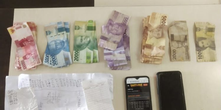 Ketgam : Barang bukti yang diamankan polisi. Foto: Istimewa