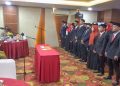 Jelang Pemilu 2024, 33 Anggota Panwascam Kota Kendari Dilantik dan Dikukuhkan