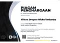 PT VDNI Raih Sejumlah Piagam Penghargaan Atas Kontribusi dan Sinergitas dengan Pemerintah