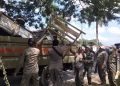 Langgar Aturan, Sejumlah Lapak dan Baliho di Kendari Diamankan Satpol PP