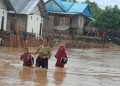 2 Jam Diguyur Hujan, Desa Labunti Muna Direndam Banjir