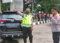 Traffic Light Tak Berfungsi, 2 Unit Mobil Terlibat Tabrakan di Perempatan MTQ Kendari