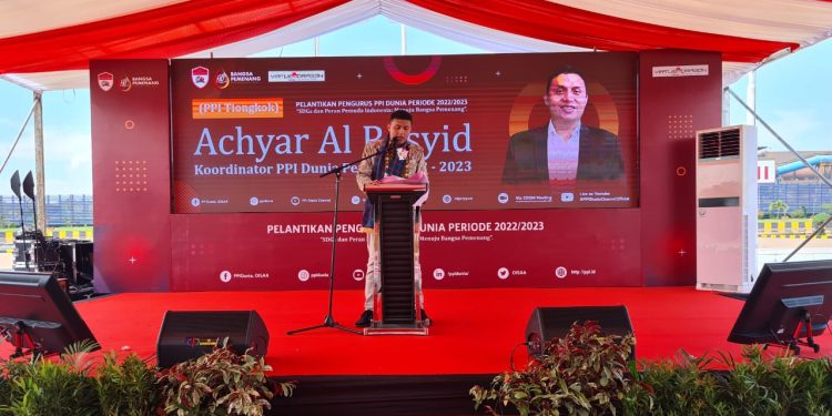 Ketgam: Koordinator PPI Dunia periode 2022-2023, Achyar Al Rasyid. Foto: Istimewa