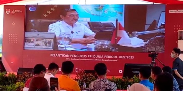 Ketgam: Menteri Koordinator Bidang Kemaritiman dan Investasi, Luhut Binsar Panjaitan. Foto: Herlis